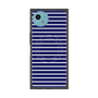プレミアムスクエアケース with SnapMag［ Middle Border - Blue ］