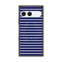 プレミアムスクエアケース with SnapMag［ Middle Border - Blue ］