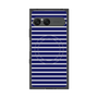プレミアムスクエアケース with SnapMag［ Middle Border - Blue ］