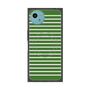 プレミアムスクエアケース with SnapMag［ Middle Border - Green ］