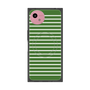 プレミアムスクエアケース with SnapMag［ Middle Border - Green ］