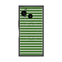 プレミアムスクエアケース with SnapMag［ Middle Border - Green ］