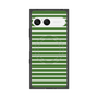 プレミアムスクエアケース with SnapMag［ Middle Border - Green ］