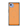 プレミアムスクエアケース with SnapMag［ Middle Border - Orange ］
