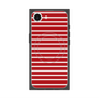 プレミアムスクエアケース with SnapMag［ Middle Border - Red ］