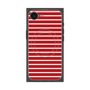 プレミアムスクエアケース with SnapMag［ Middle Border - Red ］