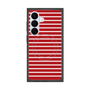 プレミアムスクエアケース with SnapMag［ Middle Border - Red ］