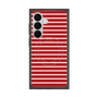 プレミアムスクエアケース with SnapMag［ Middle Border - Red ］