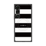 プレミアムスクエアケース with SnapMag［ Big Border - Black ］