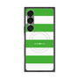 プレミアムスクエアケース with SnapMag［ Big Border - Green ］