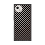 プレミアムスクエアケース with SnapMag［ Small Dot - Black ］