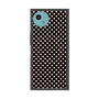 プレミアムスクエアケース with SnapMag［ Small Dot - Black ］