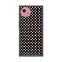 プレミアムスクエアケース with SnapMag［ Small Dot - Black ］