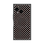 プレミアムスクエアケース with SnapMag［ Small Dot - Black ］