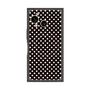 プレミアムスクエアケース with SnapMag［ Small Dot - Black ］