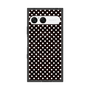 プレミアムスクエアケース with SnapMag［ Small Dot - Black ］