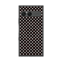 プレミアムスクエアケース with SnapMag［ Small Dot - Black ］