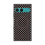 プレミアムスクエアケース with SnapMag［ Small Dot - Black ］
