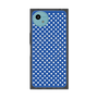 プレミアムスクエアケース with SnapMag［ Small Dot - Blue ］