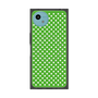 プレミアムスクエアケース with SnapMag［ Small Dot - Green ］