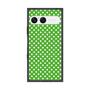 プレミアムスクエアケース with SnapMag［ Small Dot - Green ］