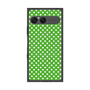 プレミアムスクエアケース with SnapMag［ Small Dot - Green ］