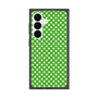 プレミアムスクエアケース with SnapMag［ Small Dot - Green ］