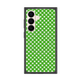 プレミアムスクエアケース with SnapMag［ Small Dot - Green ］