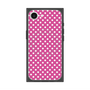 プレミアムスクエアケース with SnapMag［ Small Dot - Pink ］