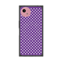 プレミアムスクエアケース with SnapMag［ Small Dot - Purple ］
