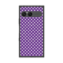 プレミアムスクエアケース with SnapMag［ Small Dot - Purple ］