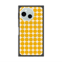 プレミアムスクエアケース with SnapMag［ Big Dot - Yellow ］
