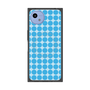 プレミアムスクエアケース with SnapMag［ Big Dot - Blue ］