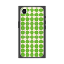 プレミアムスクエアケース with SnapMag［ Big Dot - Green ］