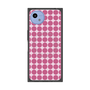 プレミアムスクエアケース with SnapMag［ Big Dot - Pink ］