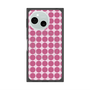 プレミアムスクエアケース with SnapMag［ Big Dot - Pink ］