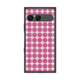 プレミアムスクエアケース with SnapMag［ Big Dot - Pink ］