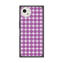 プレミアムスクエアケース with SnapMag［ Big Dot - Purple ］