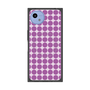 プレミアムスクエアケース with SnapMag［ Big Dot - Purple ］