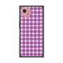 プレミアムスクエアケース with SnapMag［ Big Dot - Purple ］
