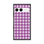 プレミアムスクエアケース with SnapMag［ Big Dot - Purple ］