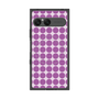 プレミアムスクエアケース with SnapMag［ Big Dot - Purple ］