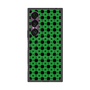 プレミアムスクエアケース with SnapMag［ Shower Dot - Green ］