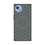 プレミアムスクエアケース with SnapMag［ Dot Circle - Gray ］