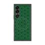 プレミアムスクエアケース with SnapMag［ Dot Circle - Green ］