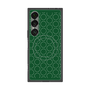 プレミアムスクエアケース with SnapMag［ Dot Circle - Green ］