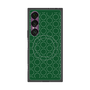プレミアムスクエアケース with SnapMag［ Dot Circle - Green ］