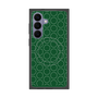 プレミアムスクエアケース with SnapMag［ Dot Circle - Green ］