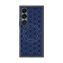 プレミアムスクエアケース with SnapMag［ Dot Circle - Navy ］