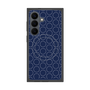 プレミアムスクエアケース with SnapMag［ Dot Circle - Navy ］